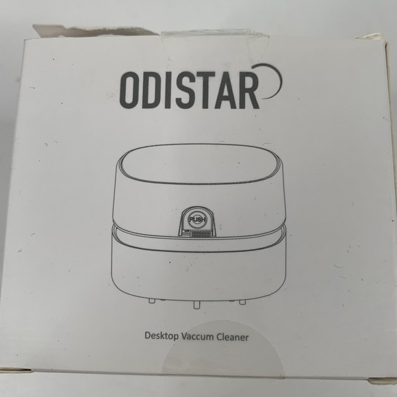 Other - ODISTAR‎ Desktop Vacuum Cleaner, Mini Table dust Sweeper Energy Yellow